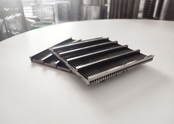 3*4mm Profile Wire Screen , 70 Micron Stainless Steel Screen For Fresh Water