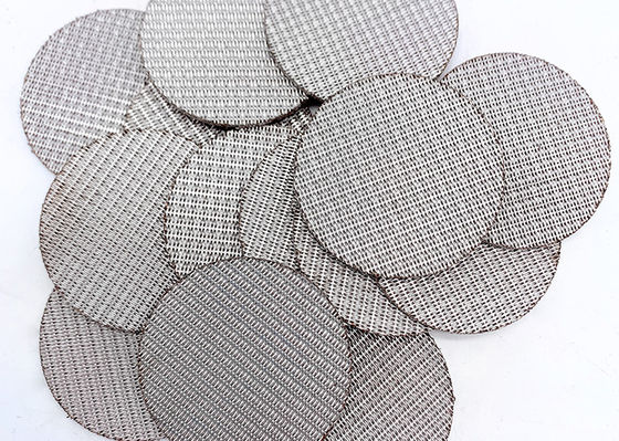 3um Hole 1.7mm Thickness Sintered Mesh Filter Stainless Steel 304