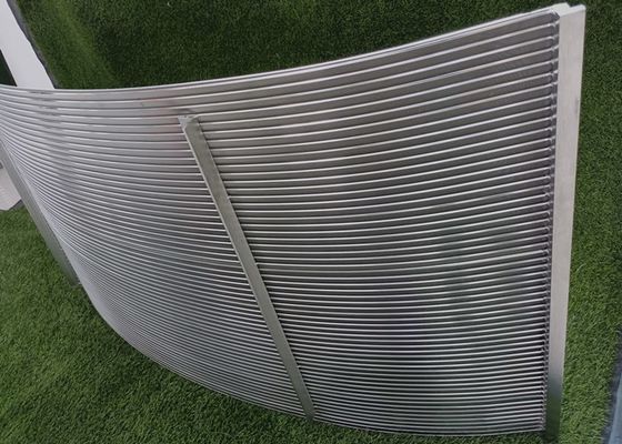 Aquaculture Koi Pond And Pulp Downspout Wedge Wire Screen Filter