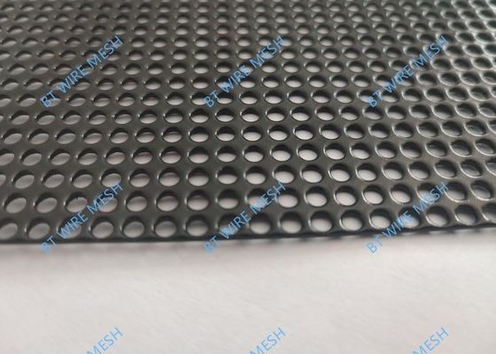 Powder Spraying 2-15mm Diameter Hole Perforated Metal Sheet For Decorative